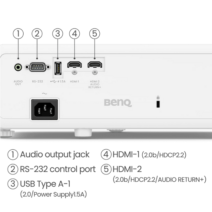 BenQ - BenQ TK710 4K 3200lm Laser Casual Gaming Projector - Scratch Golf