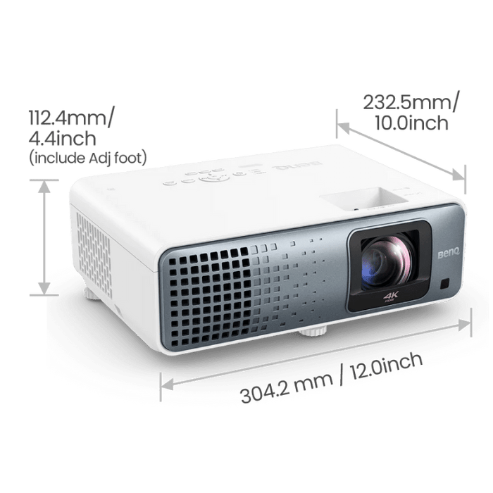 BenQ - BenQ TK710STi 4K 3200 Lumen Laser Short Throw Casual Gaming Projector - Scratch Golf