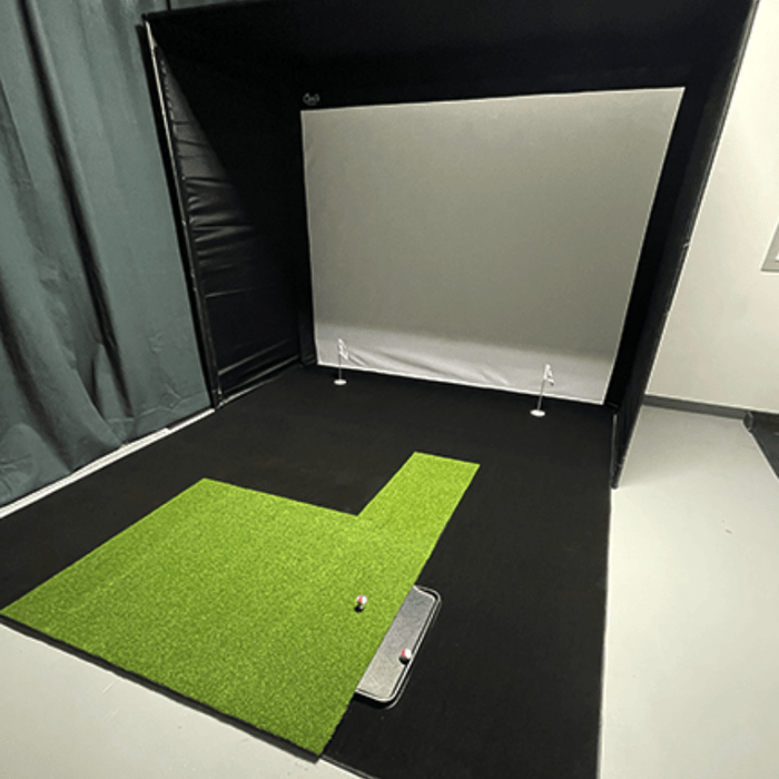 Big Moss Golf - Big Moss Midnight Shadow Golf Simulator Putting Turf for Carl's Place DIY Enclosure - Scratch Golf