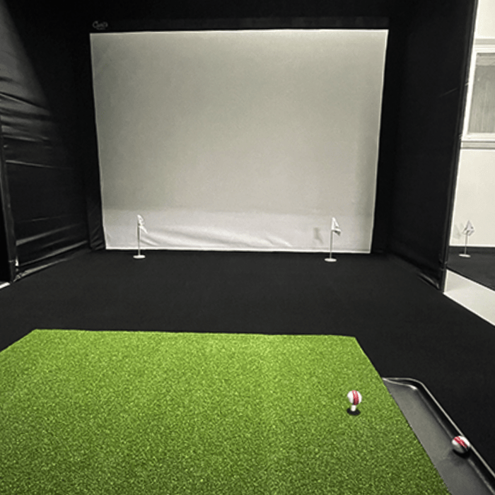 Big Moss Golf - Big Moss Midnight Shadow Golf Simulator Putting Turf for Carl's Place DIY Enclosure - Scratch Golf