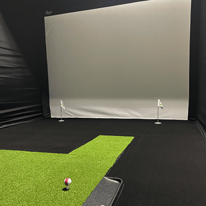 Big Moss Golf - Big Moss Midnight Shadow Golf Simulator Putting Turf for Carl's Place DIY Enclosure - Scratch Golf