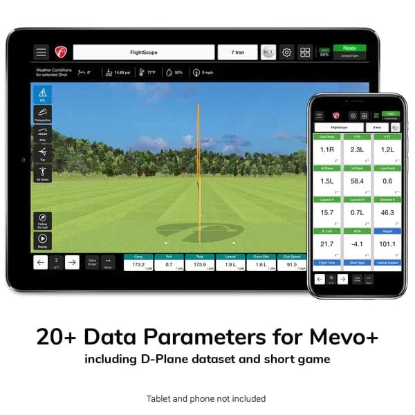 FlightScope - FlightScope Mevo+ Pro Package Software - Scratch Golf