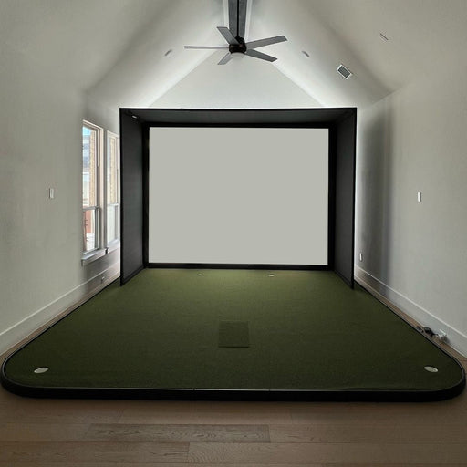 Shop Indoor Golf - SIGPRO Golf Simulator Flooring - Scratch Golf