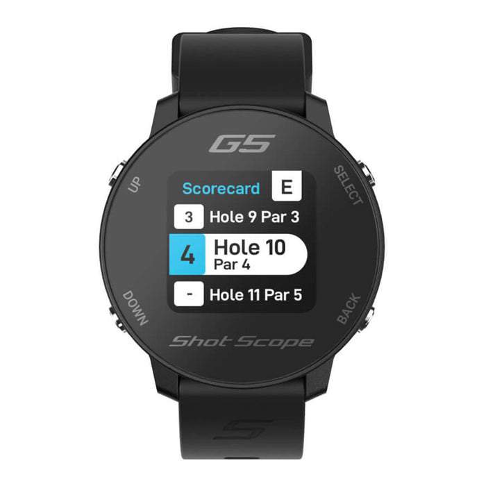 Shot Scope - Shot Scope G5 Golf GPS Watch - Scratch Golf