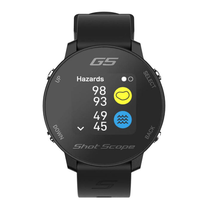 Shot Scope - Shot Scope G5 Golf GPS Watch - Scratch Golf