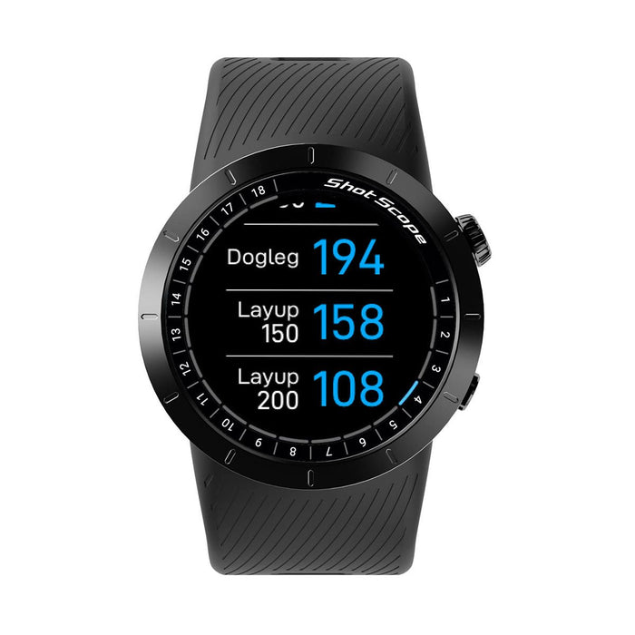 Shot Scope - Shot Scope X5 Premium Golf GPS Watch - Scratch Golf