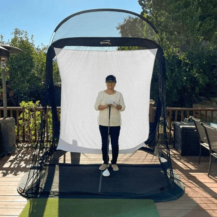 Spornia - Spornia SPG - 8 Golf Practice Net XL Edition - Scratch Golf