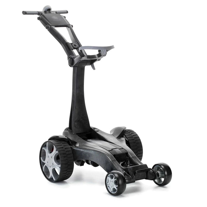 Stewart Golf - Stewart Golf Q Follow Black Edition Electric Push Cart - Scratch Golf