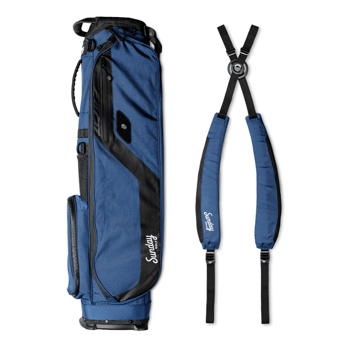 Sunday Golf - El Camino | Cobalt Blue Walking Golf Bag - Scratch Golf