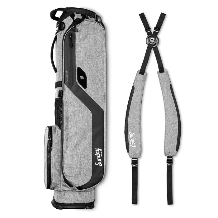 Sunday Golf - El Camino | Heather Gray Walking Golf Bag - Scratch Golf