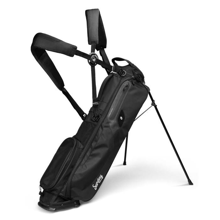 Sunday Golf - El Camino | Matte Black Walking Golf Bag - Scratch Golf