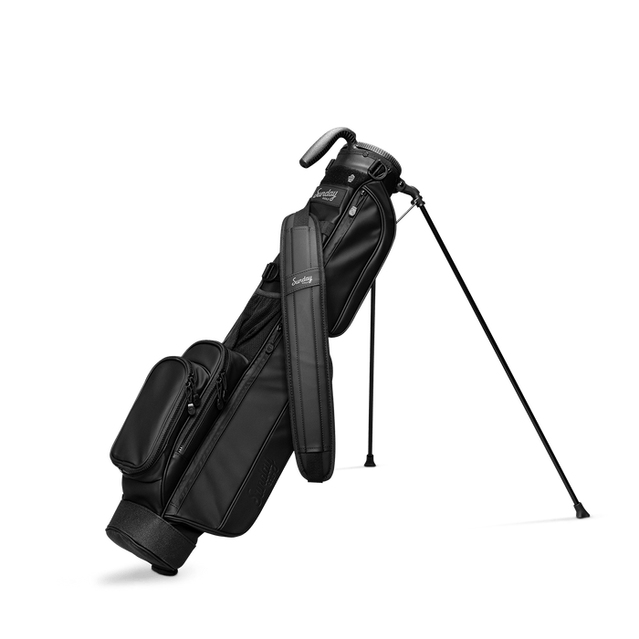 Sunday Golf - Loma S - Class | Black Vegan Leather - Scratch Golf