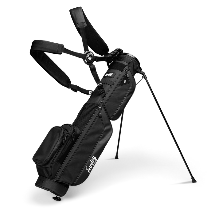 Sunday Golf - Loma XL | Matte Black Carry Bag - Scratch Golf