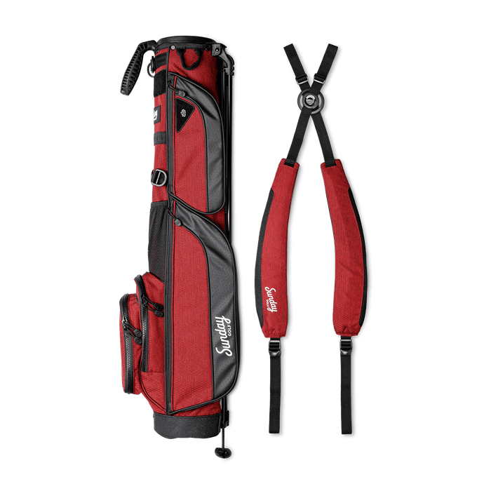 Sunday Golf - Loma XL | Ron Burgundy Carry Bag - Scratch Golf