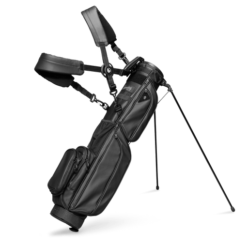 Sunday Golf - Loma XL S - Class | Black Leather Carry Bag - Scratch Golf