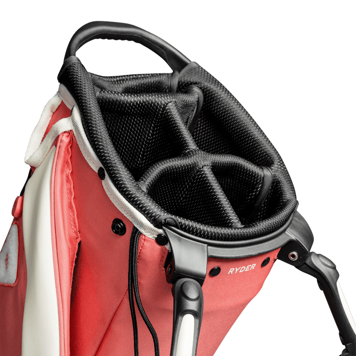 Sunday Golf - Ryder | Coral Lightweight Stand Bag - Scratch Golf