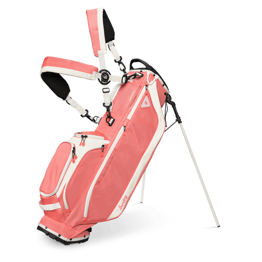 Sunday Golf - Ryder | Coral Lightweight Stand Bag - Scratch Golf