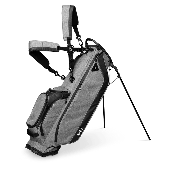 Sunday Golf - Ryder | Heather Gray Lightweight Stand Bag - Scratch Golf