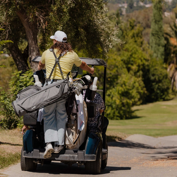 Sunday Golf - Ryder | Heather Gray Lightweight Stand Bag - Scratch Golf