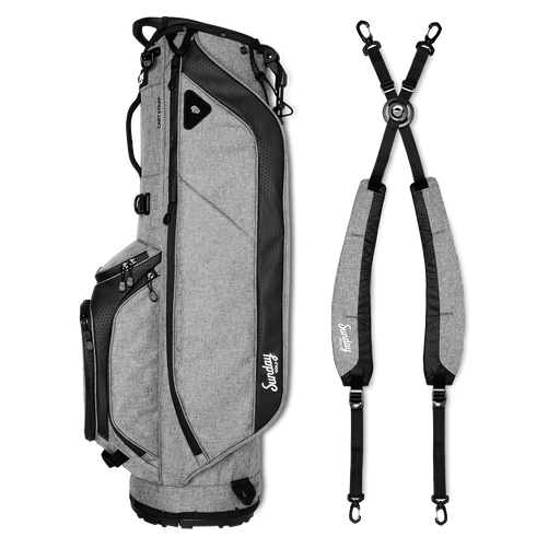 Sunday Golf - Ryder | Heather Gray Lightweight Stand Bag - Scratch Golf