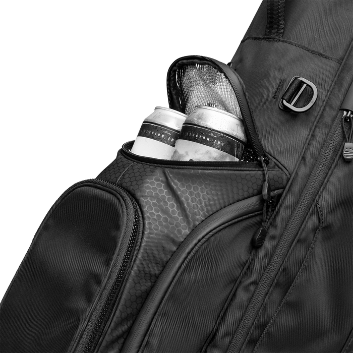 Sunday Golf - Ryder | Matte Black Lightweight Stand Bag - Scratch Golf