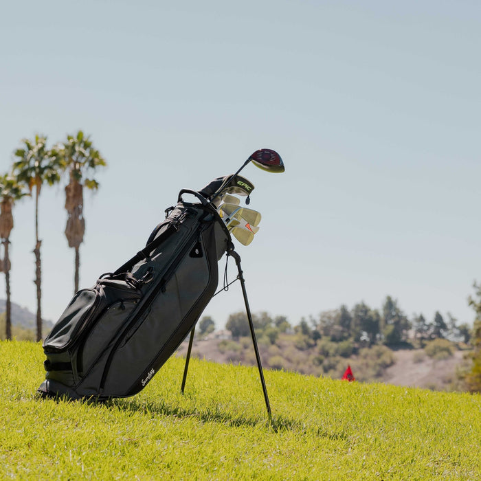 Sunday Golf - Ryder | Midnight Green Lightweight Stand Bag - Scratch Golf