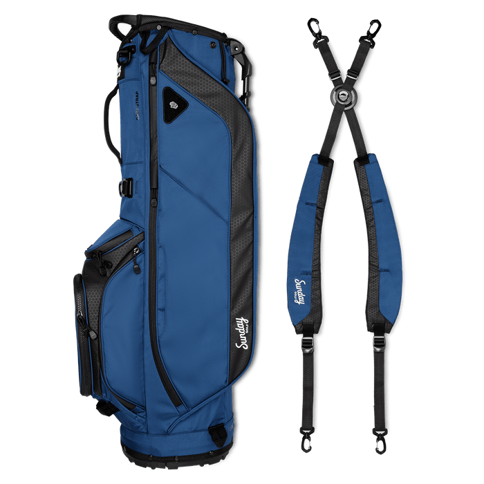 Sunday Golf - Ryder | Navy Blue Lightweight Stand Bag - Scratch Golf