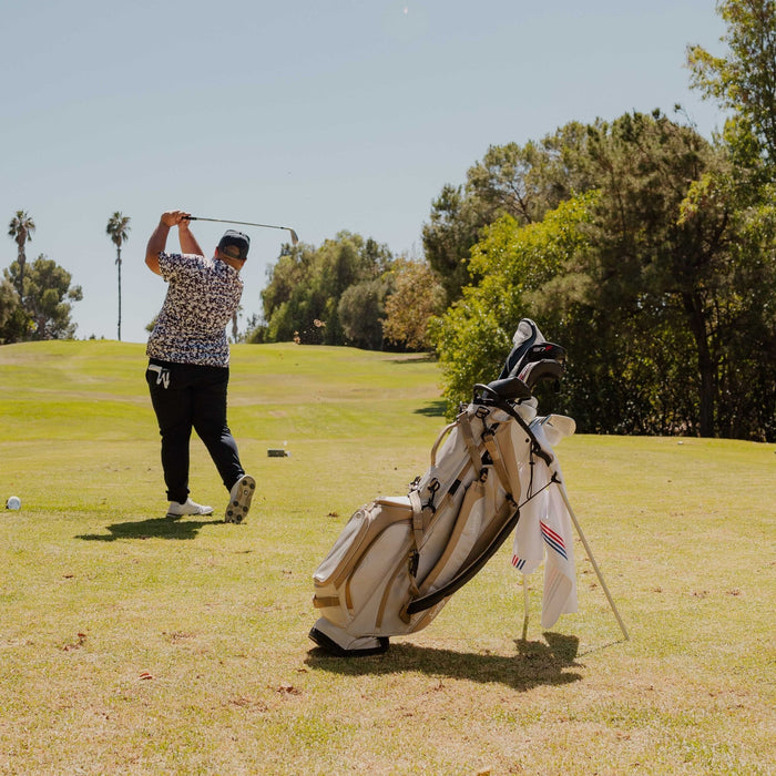 Sunday Golf - Ryder | Toasted Almond Lightweight Stand Bag - Scratch Golf