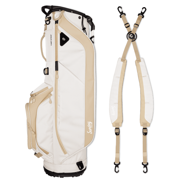 Sunday Golf - Ryder | Toasted Almond Lightweight Stand Bag - Scratch Golf