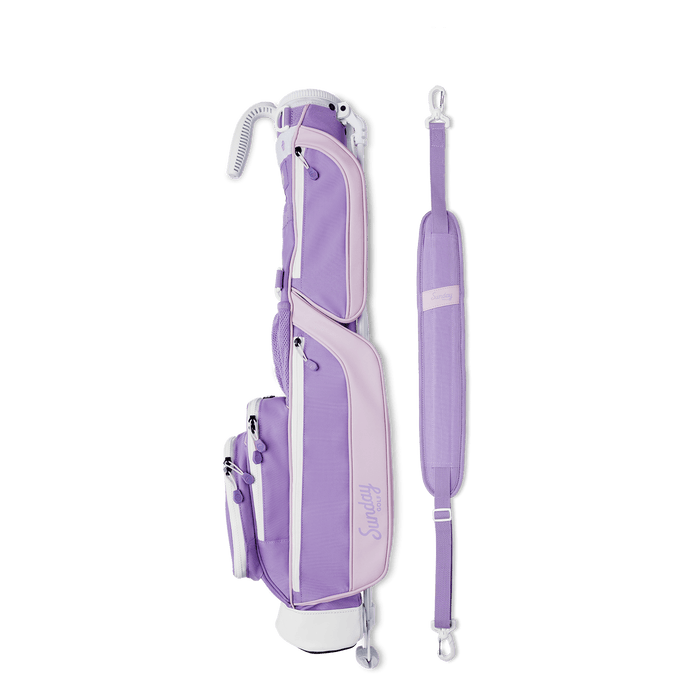 Sunday Golf - The Loma | Lavender Par 3 Bag - Scratch Golf