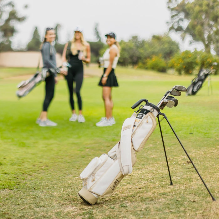 Sunday Golf - The Loma | Toasted Almond Par 3 Bag - Scratch Golf